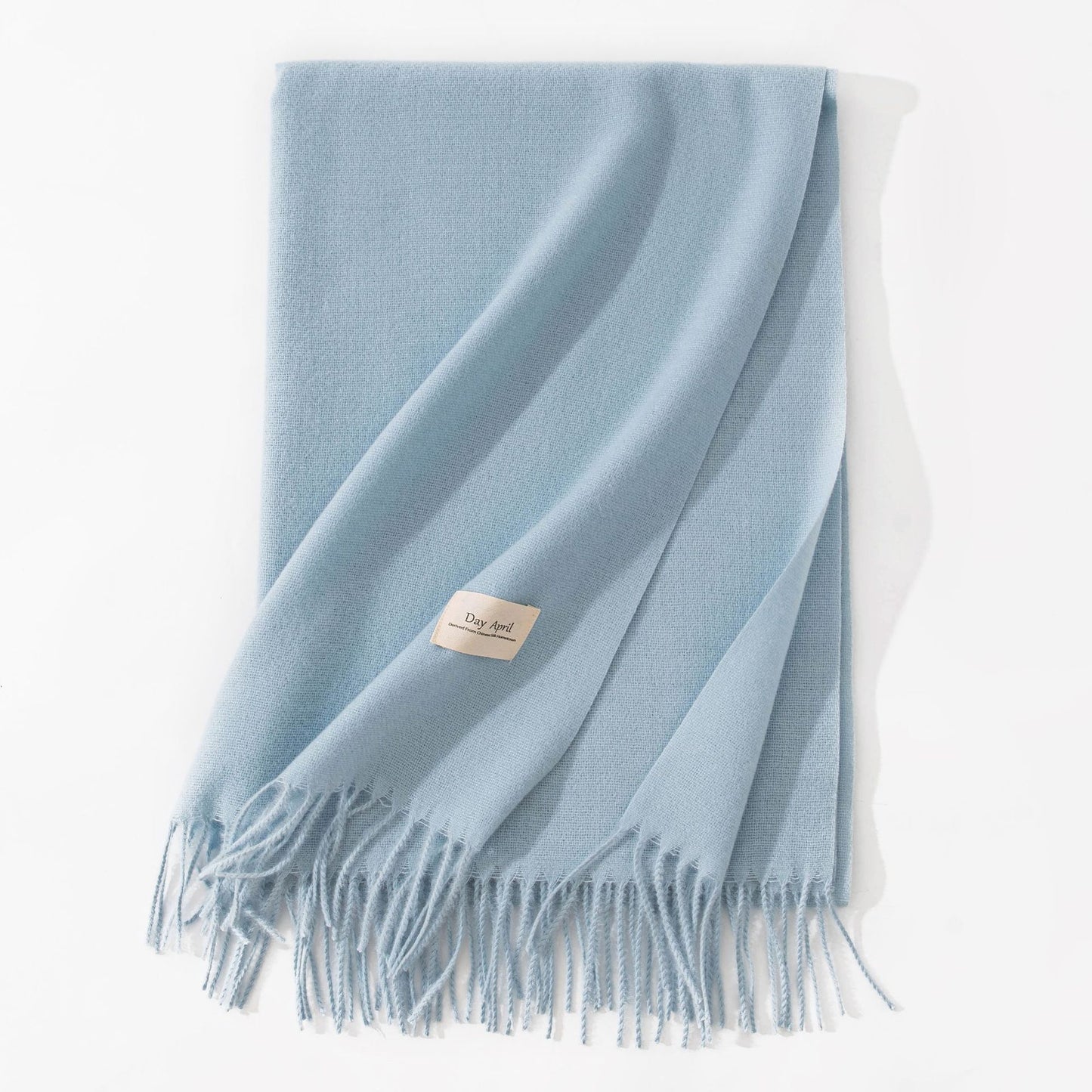 Elegant Halsduk i Imitationskashmir – Varm & Stilren med Fransar
