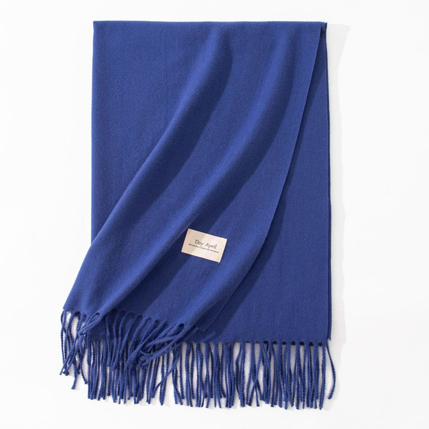 Elegant Halsduk i Imitationskashmir – Varm & Stilren med Fransar