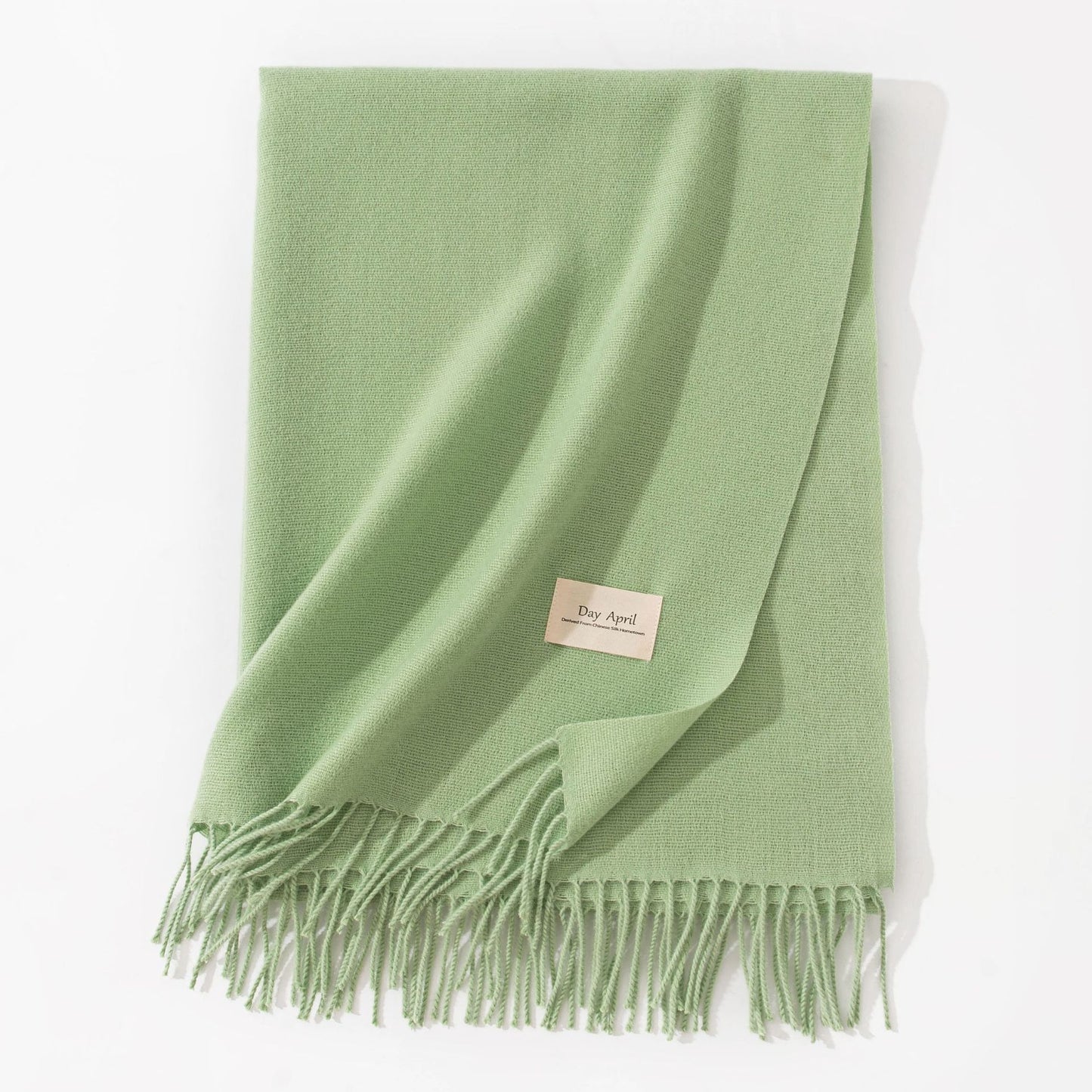 Elegant Halsduk i Imitationskashmir – Varm & Stilren med Fransar