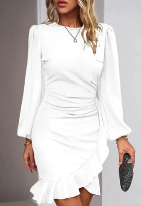 Elegant Bodycon Midiklänning
