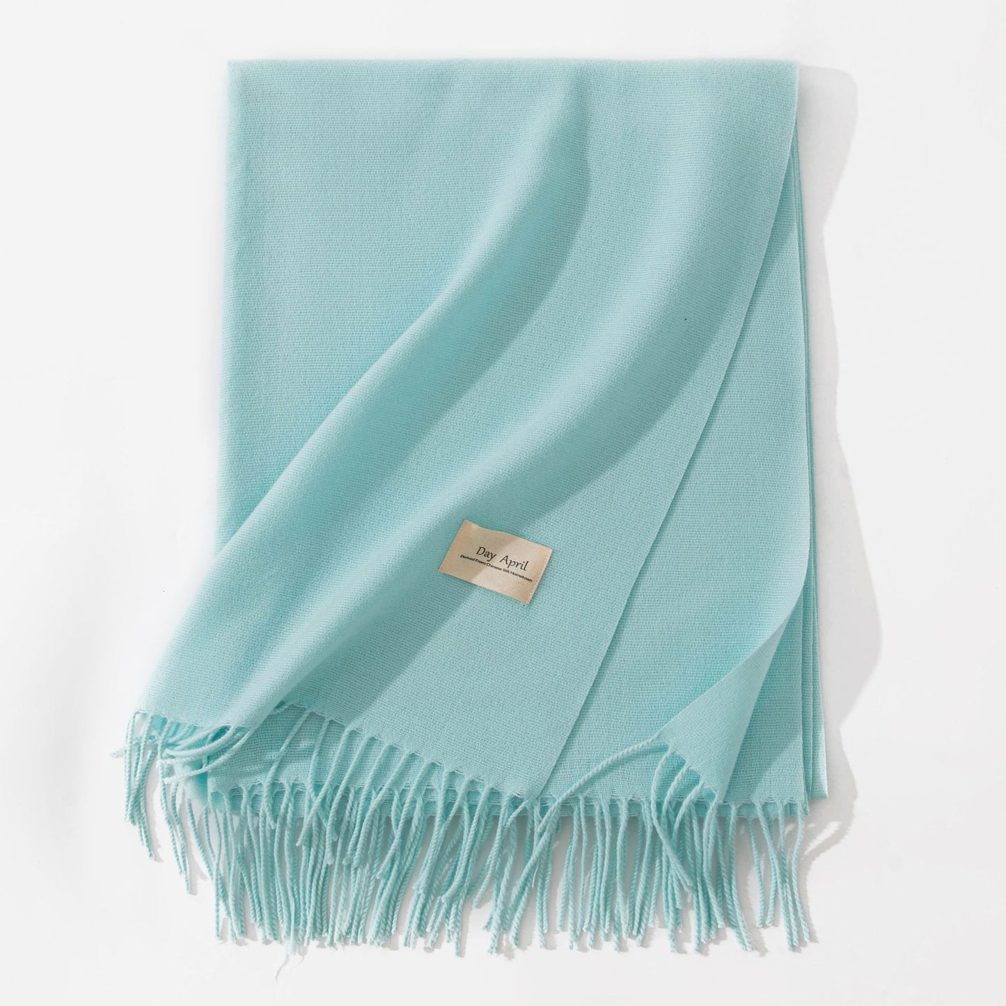 Elegant Halsduk i Imitationskashmir – Varm & Stilren med Fransar