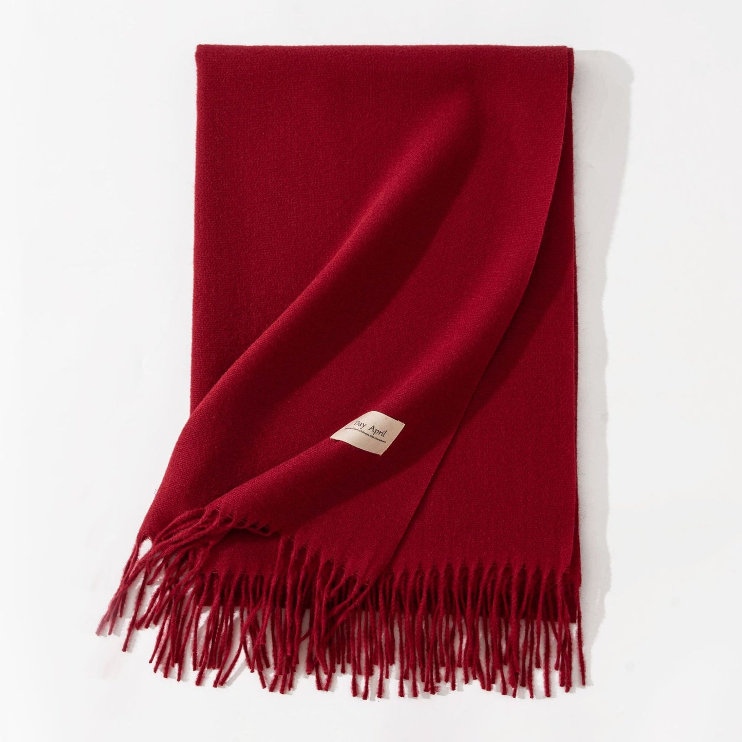 Elegant Halsduk i Imitationskashmir – Varm & Stilren med Fransar