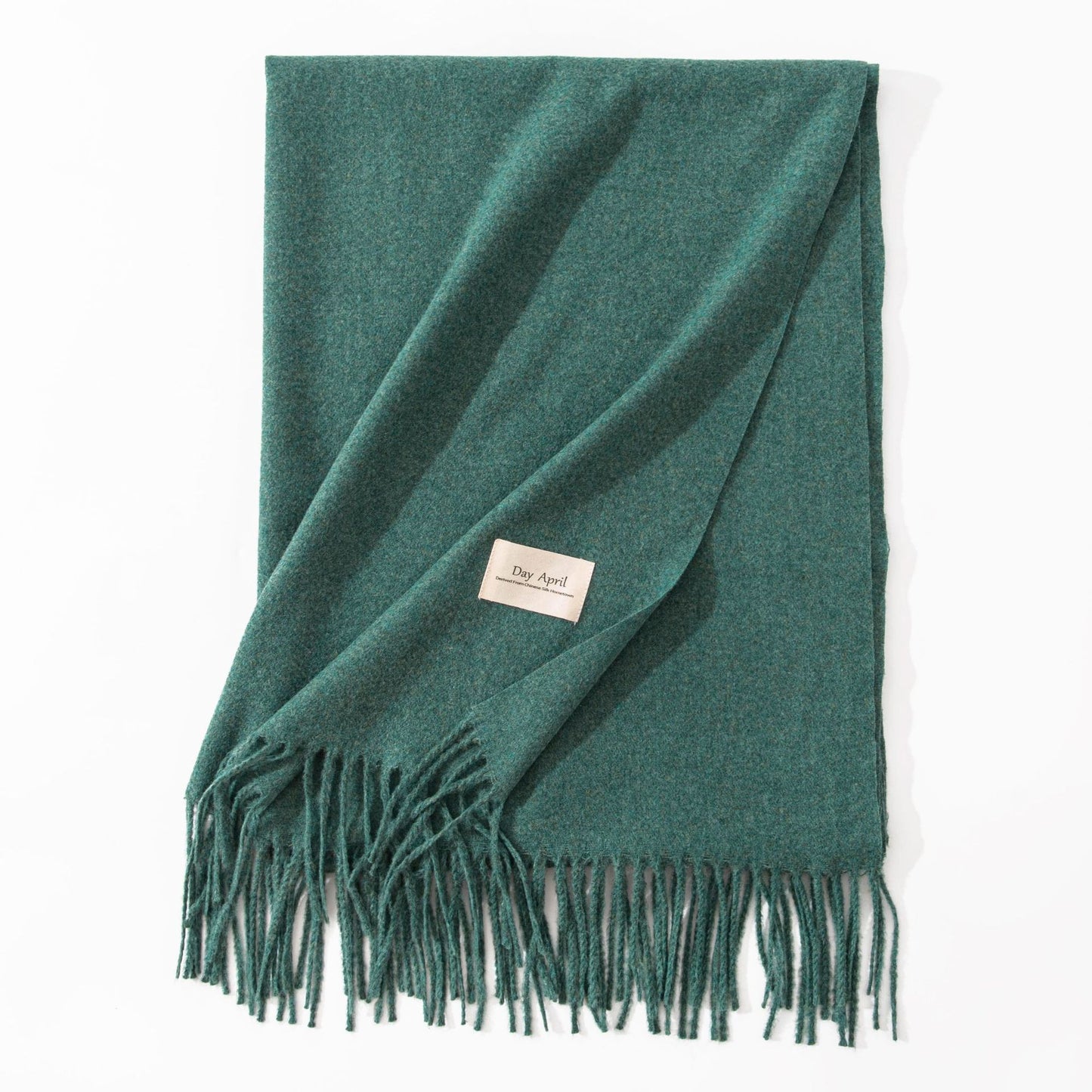 Elegant Halsduk i Imitationskashmir – Varm & Stilren med Fransar