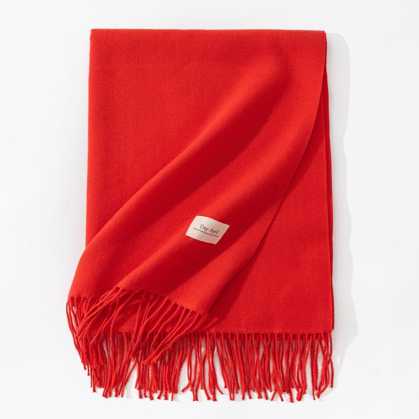 Elegant Halsduk i Imitationskashmir – Varm & Stilren med Fransar