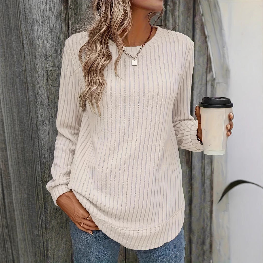 Loose Crew Neck Top