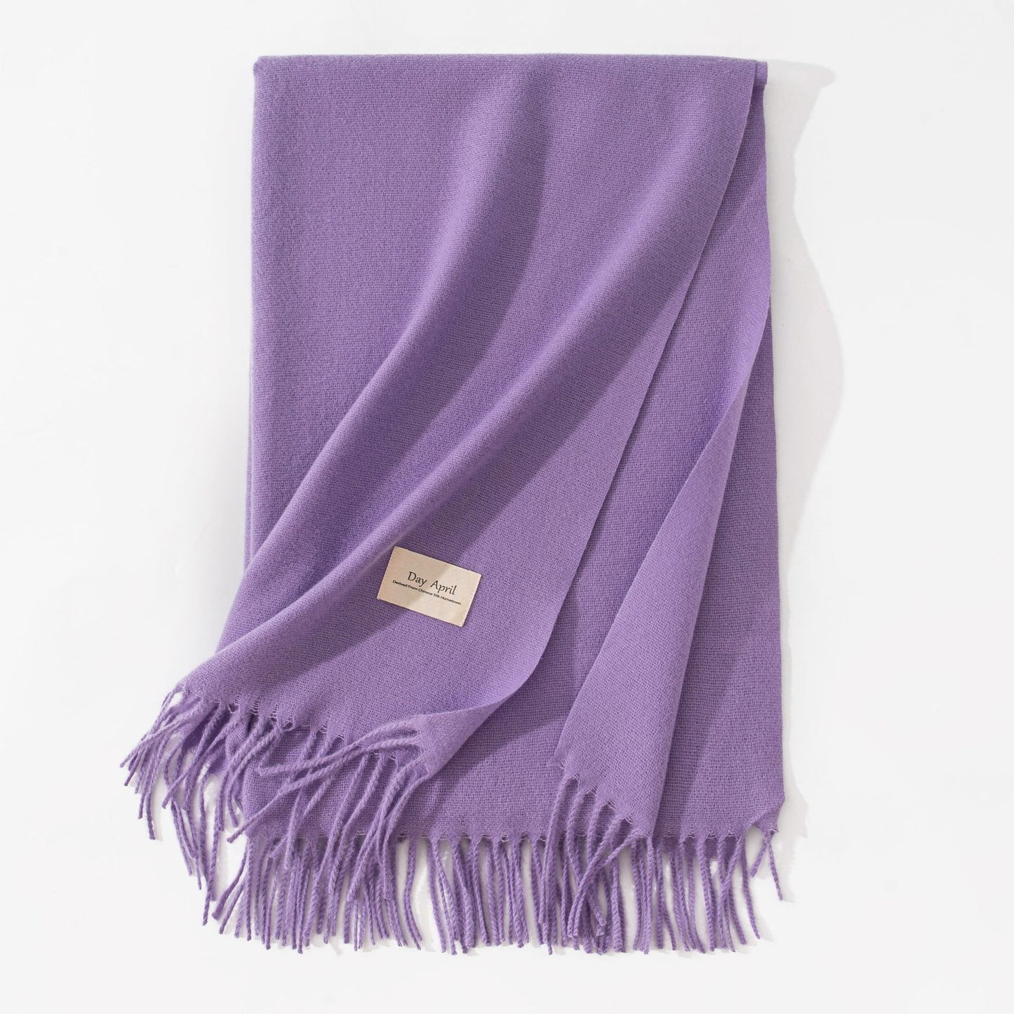 Elegant Halsduk i Imitationskashmir – Varm & Stilren med Fransar